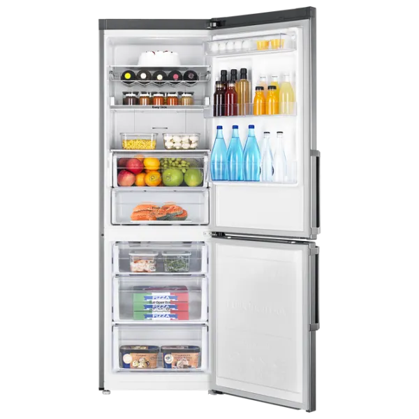 Frigider Samsung RB33J3315SA cu congelator jos 328 l / 185 cm / Silver photo 5