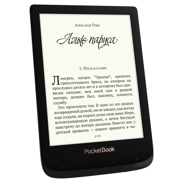eReaders Pocketbook 627 Touch Lux 4 6"/ E-Ink Carta/ 8 GB/ Black photo 2 eReaders Pocketbook 627 Touch Lux 4 6"/ E-Ink Carta/ 8 GB/ Black photo 2
