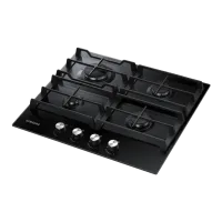 Plită Samsung NA64H3010AK Gaz/ Black photo 3