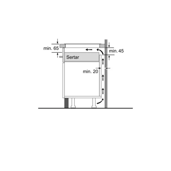 Plită Bosch PUJ611BB1E Electrică/ Black photo 2 Plită Bosch PUJ611BB1E Electrică/ Black photo 2