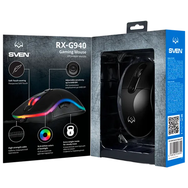 Мышь Sven RX-G940 USB/ Черный photo 5