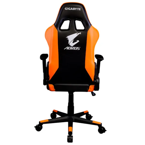 Игровое кресло Gigabyte Aorus AGC300 Черный Оранжевый photo 4 Игровое кресло Gigabyte Aorus AGC300 Черный Оранжевый photo 4