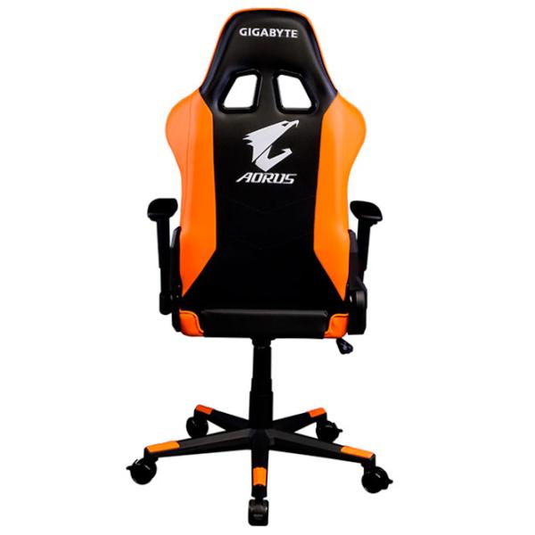 Игровое кресло Gigabyte Aorus AGC300 Черный Оранжевый photo 4 Игровое кресло Gigabyte Aorus AGC300 Черный Оранжевый photo 4