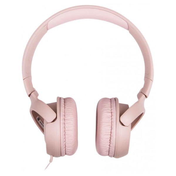 Наушники JBL T500 Розовый Проводная/ Персональный photo 2 Наушники JBL T500 Розовый Проводная/ Персональный photo 2