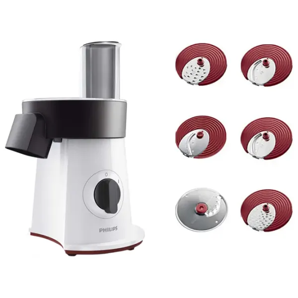 Aparat de mărunţit Philips HR1388/ 80 200 W/ White photo 5