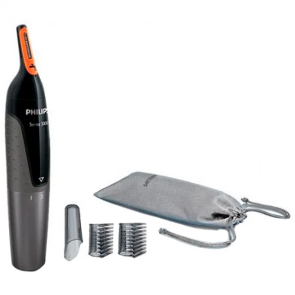 Trimmer de nas şi urechi Philips NT3160/ 10 Black photo 3