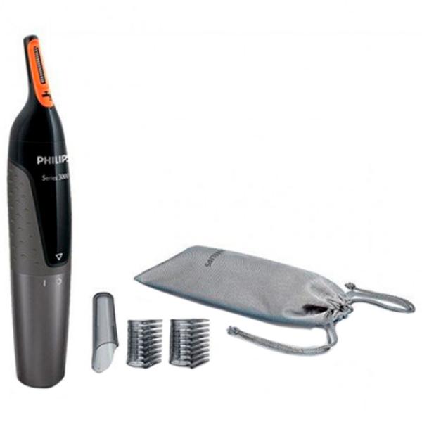 Trimmer de nas şi urechi Philips NT3160/ 10 Black photo 3