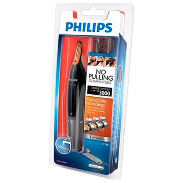 Trimmer de nas şi urechi Philips NT3160/ 10 Black photo 6