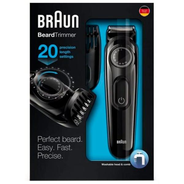 Trimmer facial Braun BT3020 Black photo 5