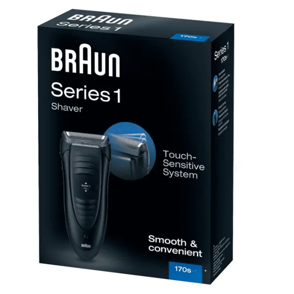 Aparat de ras electric Braun 170S-1 Black  photo 5