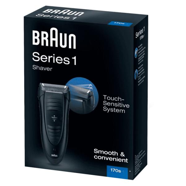 Aparat de ras electric Braun 170S-1 Black  photo 5