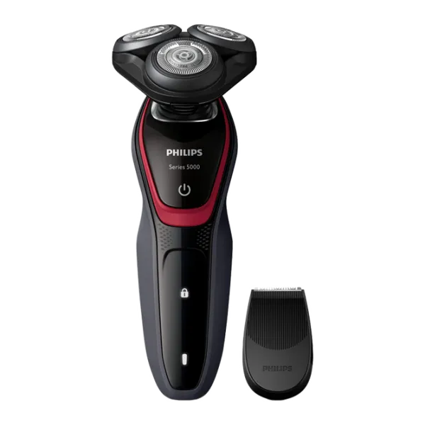 Aparat de ras electric Philips S5130/06 Black Red  photo 3