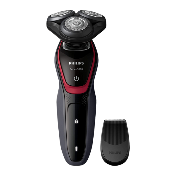 Aparat de ras electric Philips S5130/06 Black Red  photo 3