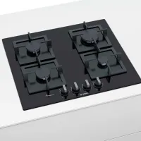 Plită încorporabilă pe gaz Bosch PPP6A6B20 Sticlă călită/ Black photo 2