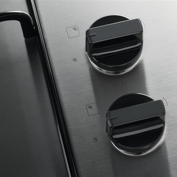 Plită încorporabilă pe gaz Zanussi ZGH62414XA Inox/ Inox photo 2