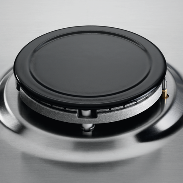 Plită încorporabilă pe gaz Zanussi ZGH62414XA Inox/ Inox photo 5