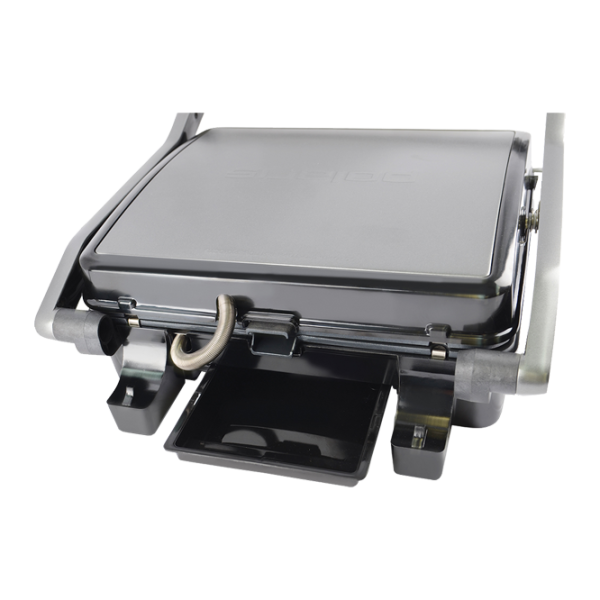 Grill electric Polaris PGP0903 Închis (cu două părți)/ 2000 W/ Inox Silver photo 2
