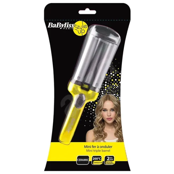 Плойка Babyliss H120E Gofre/ Черный Желтый photo 2