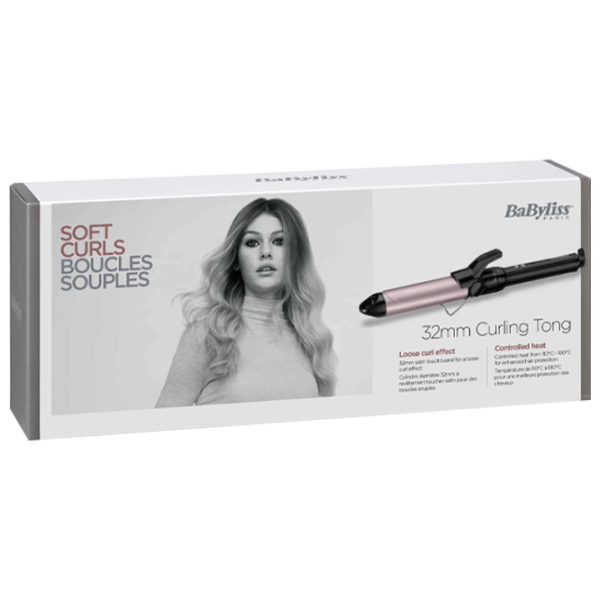 Ondulator de păr Babyliss C332E Cilindrică/ Pink Black photo 5