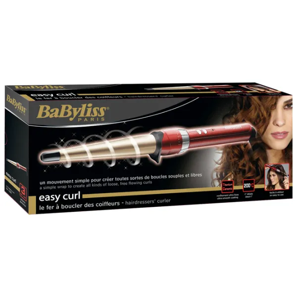 Плойка Babyliss C20E Коническая/ Золотой Красный photo 4
