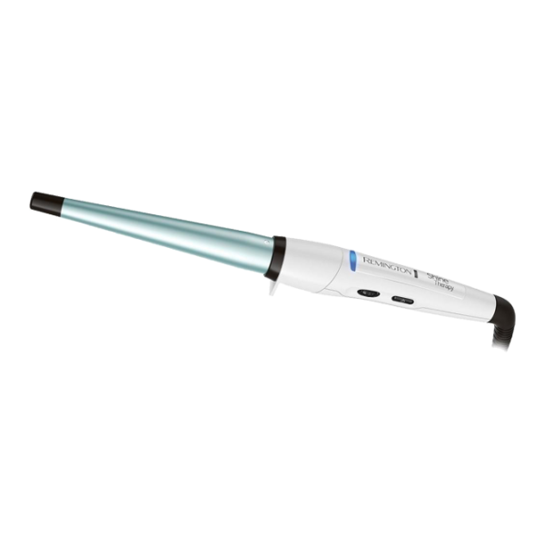 Ondulator de păr Remington Ci53W Conică/ Blue White photo 2