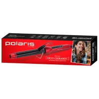 Плойка Polaris PHS2510K Цилиндрическая/ Черный Красный photo 8