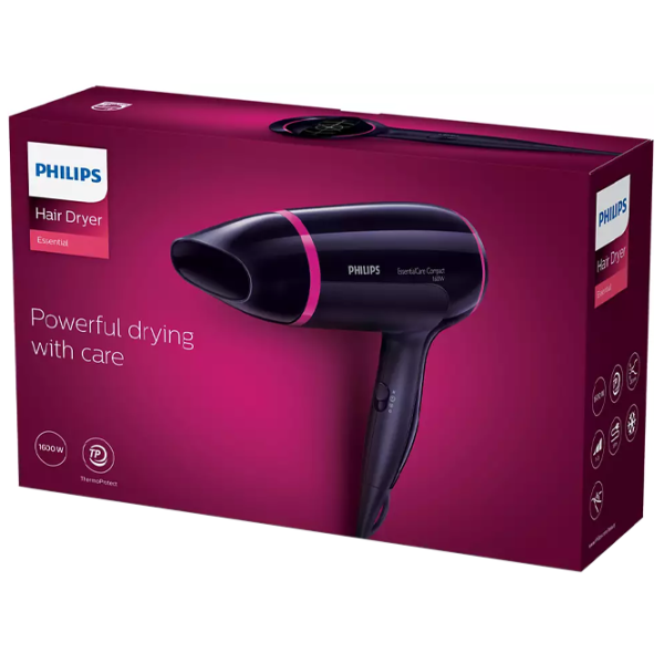 Фен Philips BHD002/00 1600 Вт / Черный photo 6