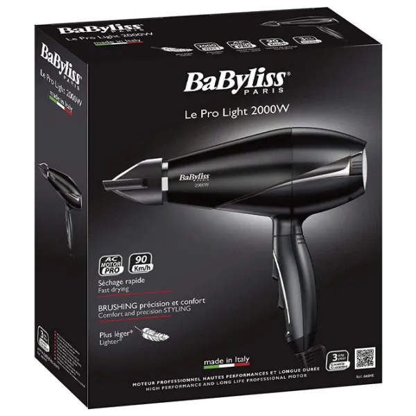 Фен Babyliss 6604E 2000 Вт / Черный photo 3