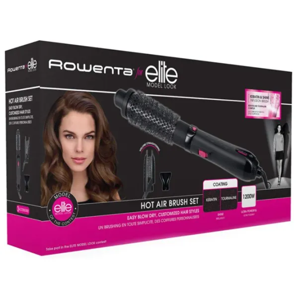 Фен-щетка Rowenta CF7812F0 1200 Вт/ Черный photo 6 Фен-щетка Rowenta CF7812F0 1200 Вт/ Черный photo 6