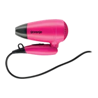 Uscător de păr Gorenje HD122P 1200 W / Pink photo 2
