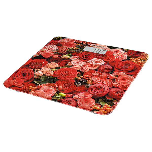Cântar de podea Maxwell MW2666 150 kg/ Red photo 2