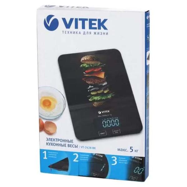 Cântar de bucătărie Vitek VT2428 BK Black photo 3