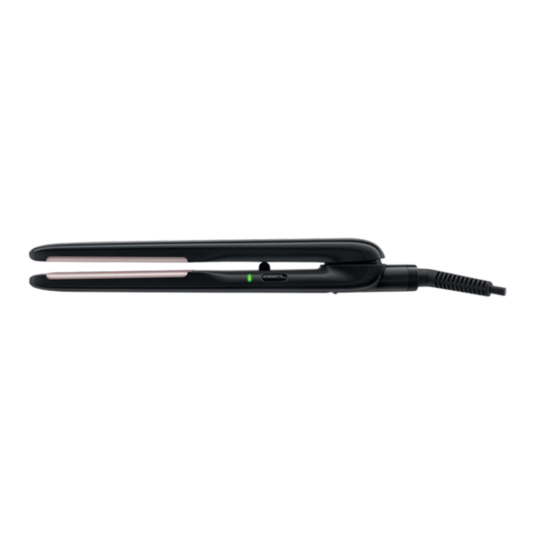 Placă de îndreptat părul Philips HP8321/ 00 Pink Black photo 2
