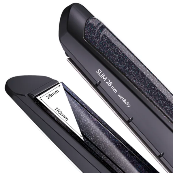 Placă de îndreptat părul Babyliss ST327E Glitter Black photo 2