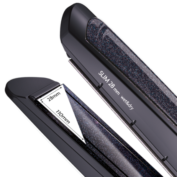 Placă de îndreptat părul Babyliss ST327E Glitter Black photo 2