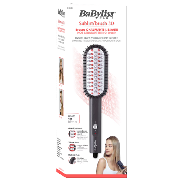 Perie pentru îndreptarea părului Babyliss H150E 33 W/ White Black photo 3