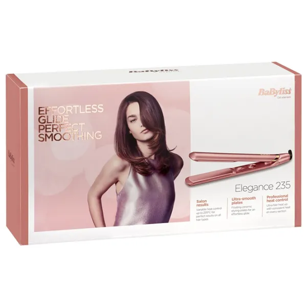 Выпрямитель для волос Babyliss 2598PE Золотой Rose photo 4