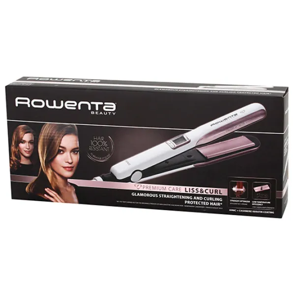 Выпрямитель для волос Rowenta SF7660F0 Розовый Белый photo 4