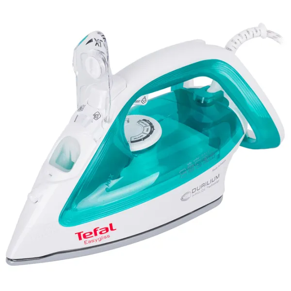 Утюг Tefal FV3951E0 Классический/ 2400 Вт/ Бирюзовый photo 3 Утюг Tefal FV3951E0 Классический/ 2400 Вт/ Бирюзовый photo 3
