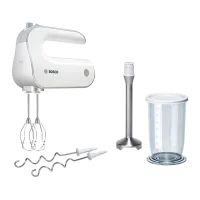 Миксер ручной Bosch MFQ4070 500 Вт/ Серый Белый photo 2