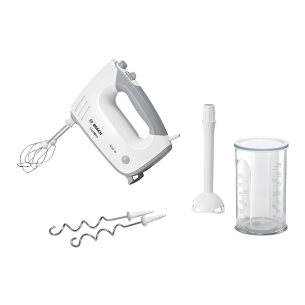 Mixer de mână Bosch MFQ36440 450 W/ Gray White photo 3