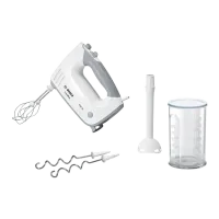 Mixer de mână Bosch MFQ36440 450 W/ Gray White photo 3