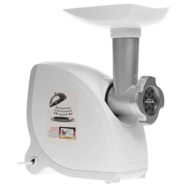 Mașină de tocat carne Moulinex ME4421 2000 W/ 2.3 kg/ min/ White photo 3