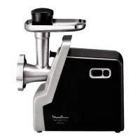 Mașină de tocat carne Moulinex ME548810 2200 W/ 4.1 kg/min/ Black Silver photo 3