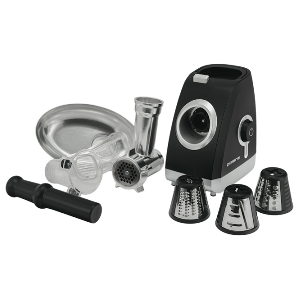 Mașină de tocat carne Polaris PMG2027L 2000 W/ 2 kg/ min/ Black photo 5