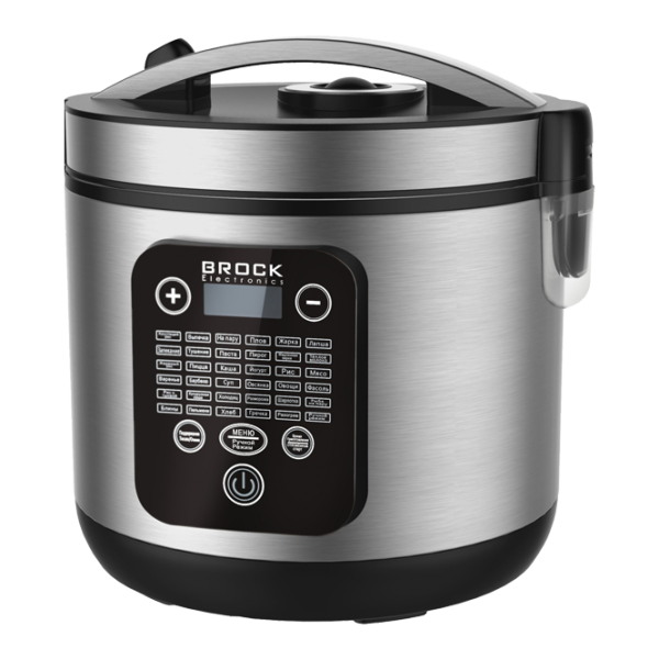 Мультиварка Brock MC 3601 5 л/ 700 Вт/ Inox Серый photo 2