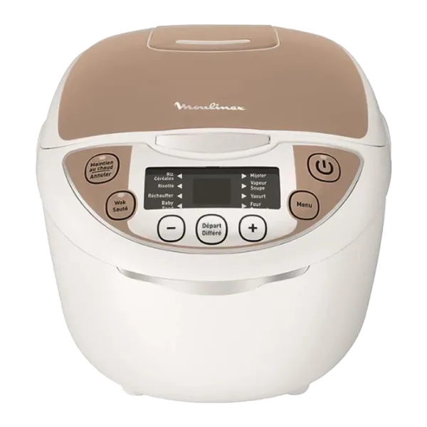 Мультиварка Moulinex MK706 5 л/ 750 Вт/ Бежевый Белый photo 2