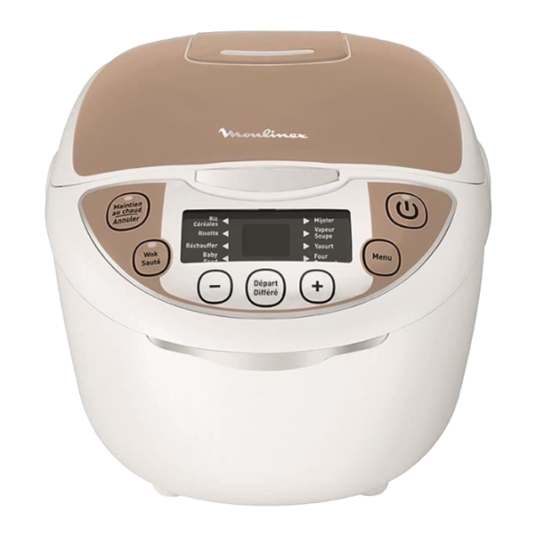 Мультиварка Moulinex MK706 5 л/ 750 Вт/ Бежевый Белый photo 2