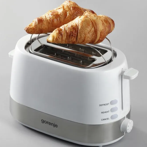 Toster Gorenje T850WE Mecanic/ 850 W/ White photo 4