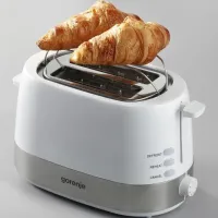 Toster Gorenje T850WE Mecanic/ 850 W/ White photo 4